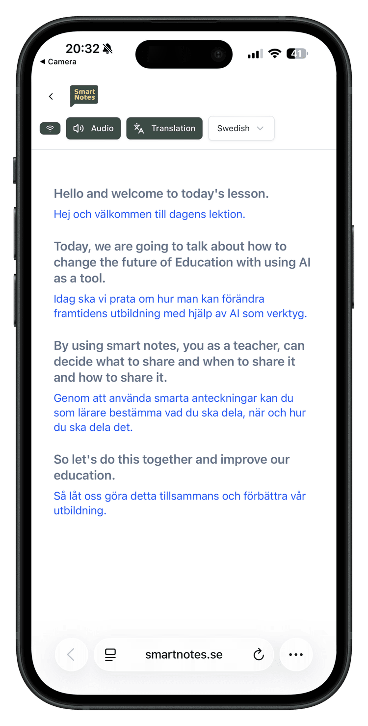 Smart Notes App Preview